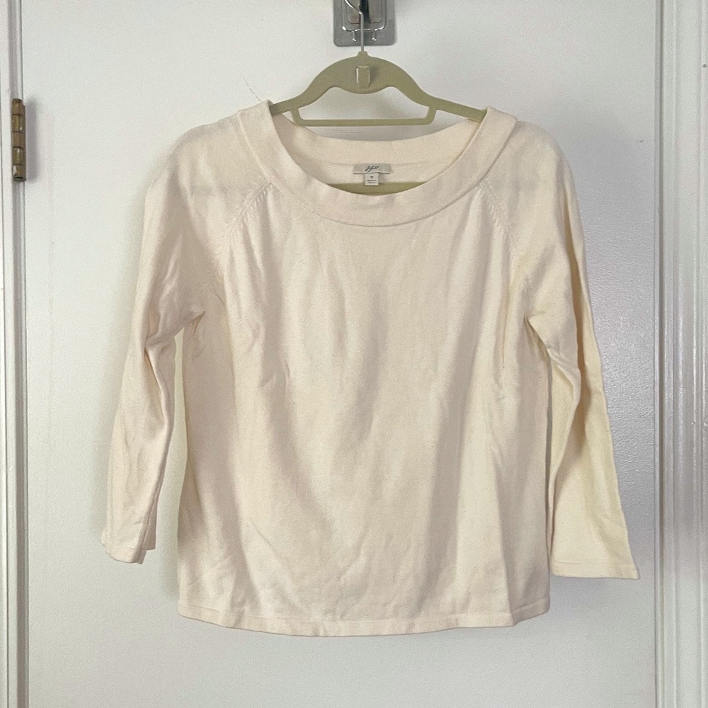 J. Jill Crewneck long sleeve lightweight Top